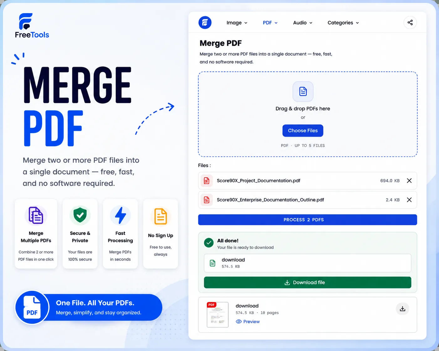 Merge PDF